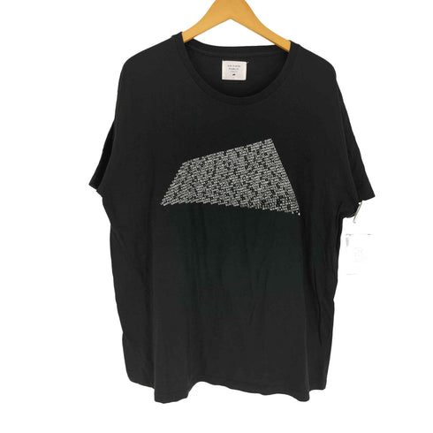 サルベージパブリック SALVAGE PUBLIC 英字 プリント S/S クルーネック Tシャツ メンズ import:L