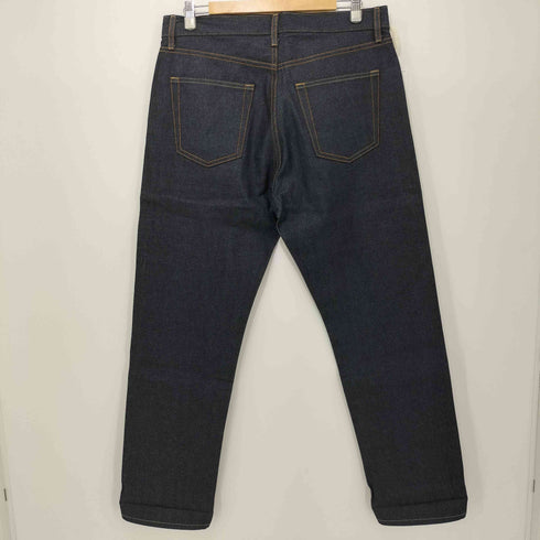 ユニクロ UNIQLO セルビッジレギュラーフィットジーンズ メンズ 33(84cm)