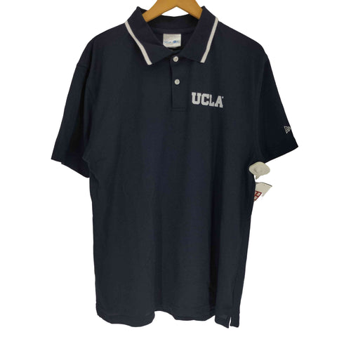 ニューエラ NEW ERA 半袖 ポロシャツ UCLA スクリプトロゴ JOE ジョー メンズ import:XL