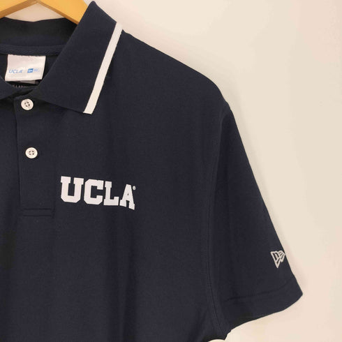 ニューエラ NEW ERA 半袖 ポロシャツ UCLA スクリプトロゴ JOE ジョー メンズ import:XL