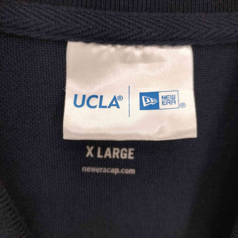 ニューエラ NEW ERA 半袖 ポロシャツ UCLA スクリプトロゴ JOE ジョー メンズ import:XL