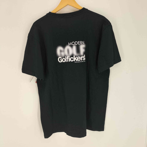 GOLFICKERS GOLF 両面プリント S/S クルーネック Tシャツ メンズ import:L