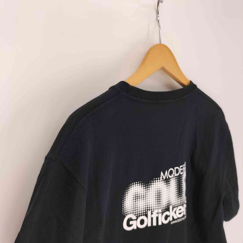 GOLFICKERS GOLF 両面プリント S/S クルーネック Tシャツ メンズ import:L