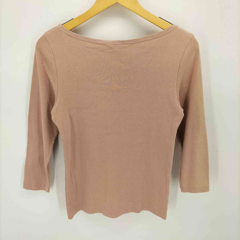 オーラリー AURALEE 20SS 別注 RIB BOAT NECK TEE リブ ボート ネック Tシャツ レディース JPN:1
