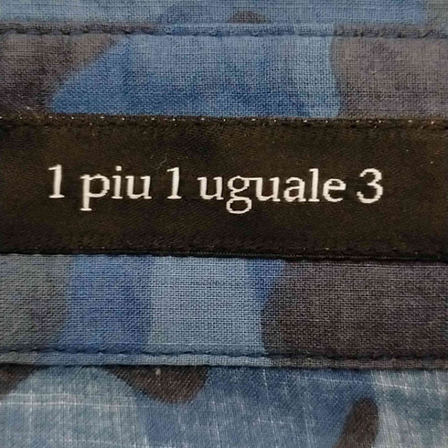ウノピュウノウグァーレトレ 1PIU1UGUALE3 ORIGINAL GIZA GAUZE CAMO ARMY SUMMER SHIRTS L/S メンズ JPN:M