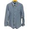 バナナリパブリック BANANA REPUBLIC 00S 香港製 コットン チェック ロングポイントカラー L/S シャツ メンズ import:M