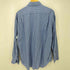 バナナリパブリック BANANA REPUBLIC 00S 香港製 コットン チェック ロングポイントカラー L/S シャツ メンズ import:M