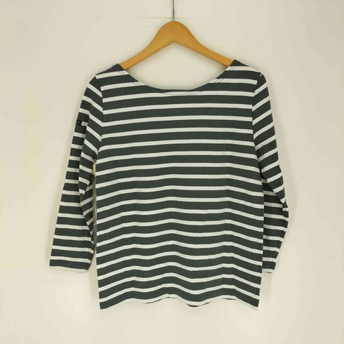 ルミノア Le minor フランス製 ボーダー ボートネック L/S カットソー バスクシャツ レディース 1