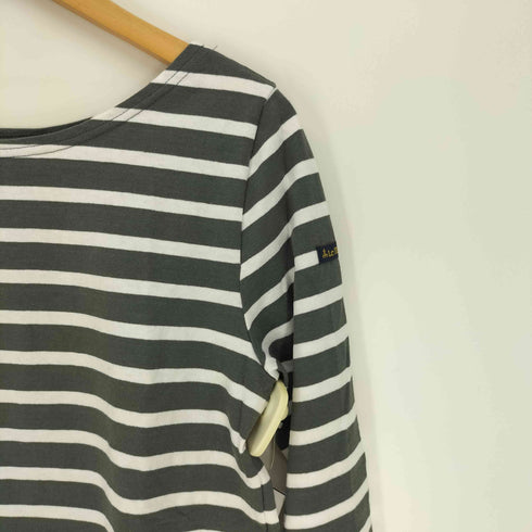 ルミノア Le minor フランス製 ボーダー ボートネック L/S カットソー バスクシャツ レディース 1