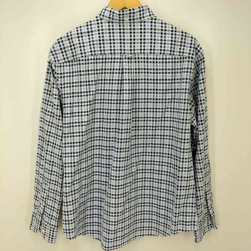 エディーバウアー Eddie Bauer チェック 柄 コットン ボタンダウン L/S シャツ メンズ import:L