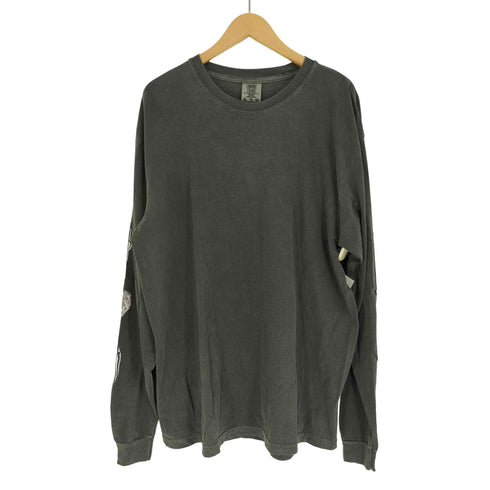 COMFORT COLORS ボディ ミュージシャン バック袖ブリント L/S Tシャツ メンズ import:XL