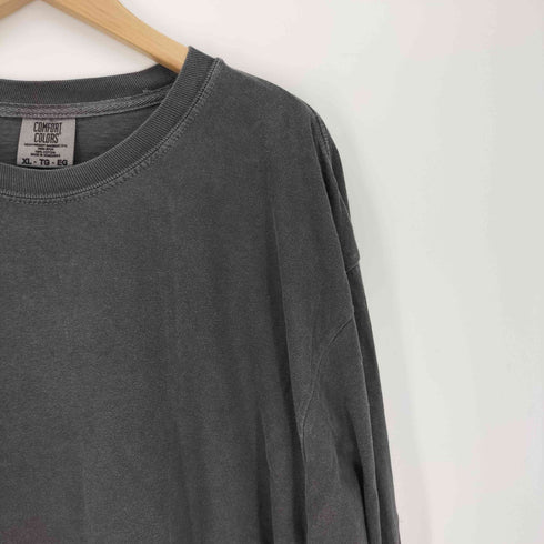 COMFORT COLORS ボディ ミュージシャン バック袖ブリント L/S Tシャツ メンズ import:XL