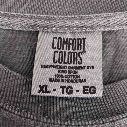 COMFORT COLORS ボディ ミュージシャン バック袖ブリント L/S Tシャツ メンズ import:XL