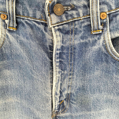 リーバイス Levis 70S 79年製 505-0217 42TALON 内股シングル 黒カン 収縮率3% 66後期 メンズ W33/L30