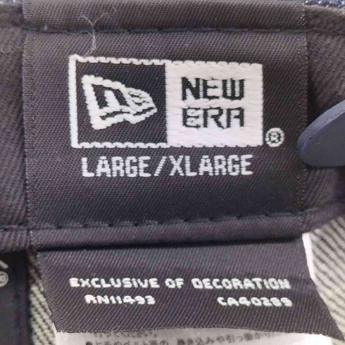 ニューエラ NEW ERA ロゴプレート デニムパネルキャップ メンズ L-XL
