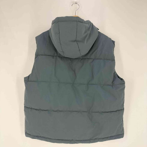 エイチアンドエム H&M フロントポケット ナイロン フーデッド 中綿 パデッドベスト メンズ import:L