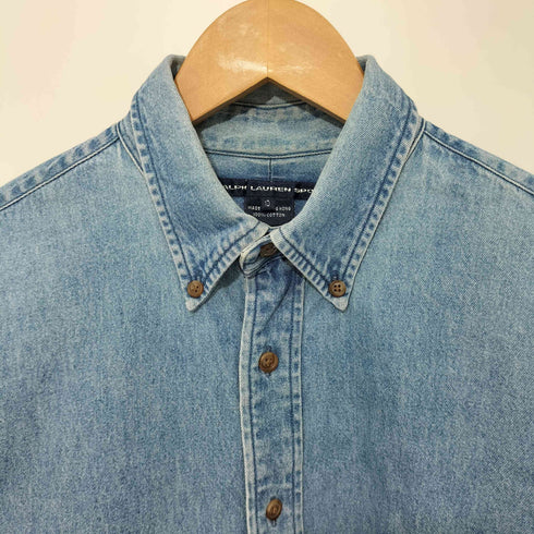 ラルフローレンスポーツ RALPH LAUREN SPORT スモールポニー 刺繍 デニムボタンダウンシャツ メンズ 10