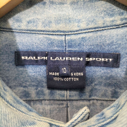 ラルフローレンスポーツ RALPH LAUREN SPORT スモールポニー 刺繍 デニムボタンダウンシャツ メンズ 10