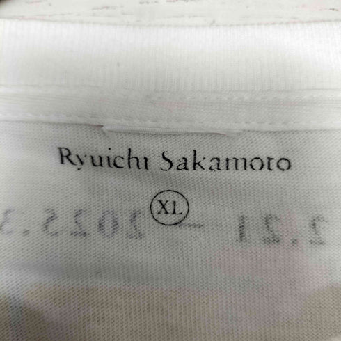 音を視る 時を聴く 作曲家 両面プリント L/S クルーネック Tシャツ メンズ JPN:XL