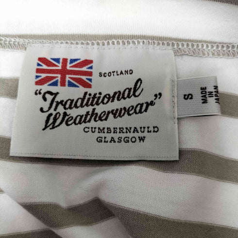 トラディショナルウェザーウェア Traditional Weatherwear 20SS 別注 BMB SHIRT S/S ボーダー ボートネック ショートスリーブ Tシャツ バスク シャツ レディース import:S