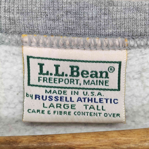 エルエルビーン L.L.Bean USA製 前V クルーネックトレーナー メンズ LARGE TALL