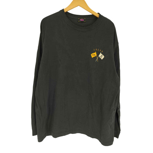 ローター ROTAR FREAK プリント L/S クルーネック Tシャツ メンズ import:XL