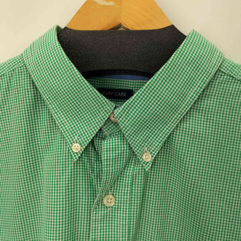 チャップス CHAPS BD S/S ギンガムチェック柄シャツ メンズ JPN:XL