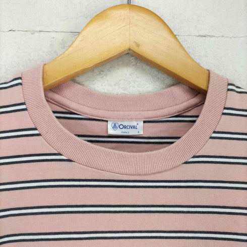 オーチバル ORCIVAL ボーダーポケットTシャツ メンズ JPN:4
