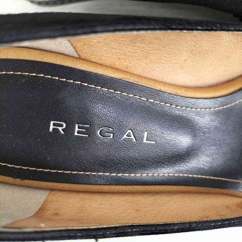 リーガル REGAL ウェッジソールオープントゥパンプス サンダル レディース JPN:23.5