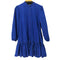 ザラ ZARA L/Sノーカラーシャツワンピース レディース import:L