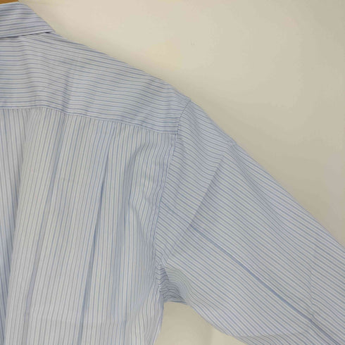 コムデギャルソンシャツ COMME des GARCONS SHIRT フランス製 FOREEVER WOVEN SHIRT ウーブン シャツ ストライプ 切替 メンズ JPN:L