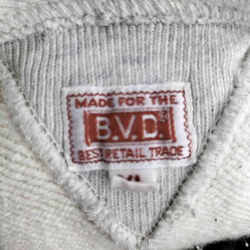 B.V.D フロントキャラクタープリント 後付けパーカー メンズ import:XL