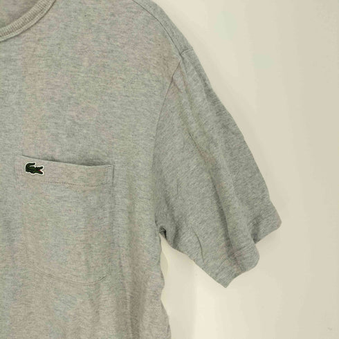 ラコステ LACOSTE ロゴ ワッペン ポケット Tシャツ メンズ FR:4