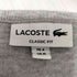 ラコステ LACOSTE ロゴ ワッペン ポケット Tシャツ メンズ FR:4