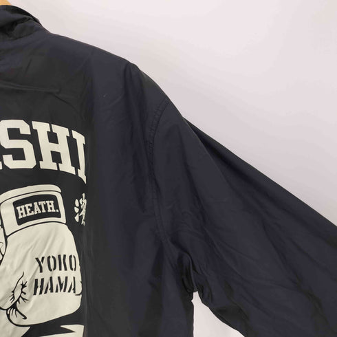 LIMITED COACH JACKET ボクシングジム 両面プリント 裏地ボア コーチジャケット メンズ JPN:XL
