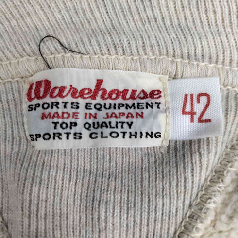ウエアハウス WAREHOUSE 日本製 フロントプリント スウェット メンズ JPN:42
