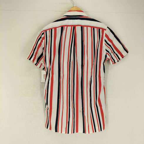 バグッタ Bagutta ストライプ柄開襟シャツ メンズ JPN:M