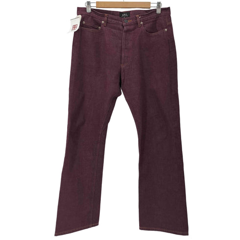 アーペーセー A.P.C. ストレートカラーデニムパンツ メンズ 33