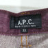 アーペーセー A.P.C. ストレートカラーデニムパンツ メンズ 33