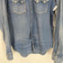 ブルーブルー BLUE BLUE ロゴステッチ フラップポケット L/S デニム ウエスタン シャツ メンズ import:XL