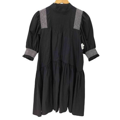 リリーブラウン Lily Brown スモッキングミニワンピース レディース ONE SIZE
