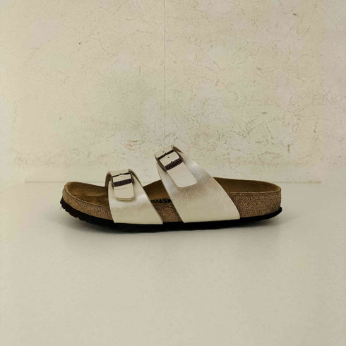 ビルケンシュトック BIRKENSTOCK Arizona / アリゾナ ビルコフロー - グレイスフル パールホワイト レディース JPN:24