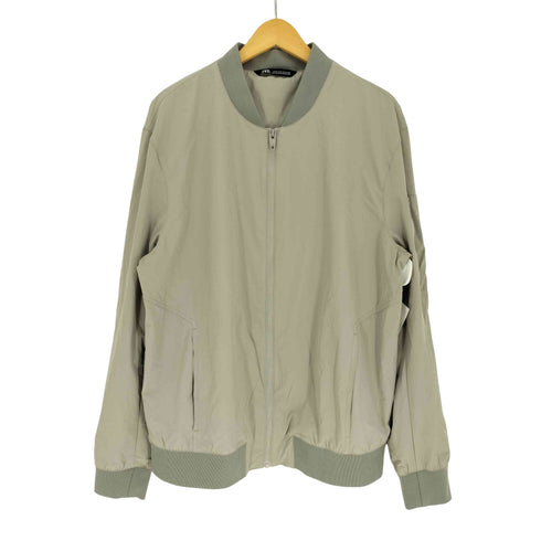 ザラ ZARA Lightweight Bomber Jacket ライトウエイト ボンバー ジャケット フライト ジャケット MA-1 メンズ import:XL