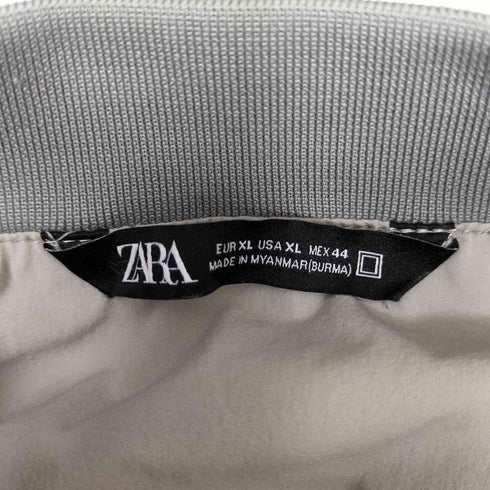 ザラ ZARA Lightweight Bomber Jacket ライトウエイト ボンバー ジャケット フライト ジャケット MA-1 メンズ import:XL