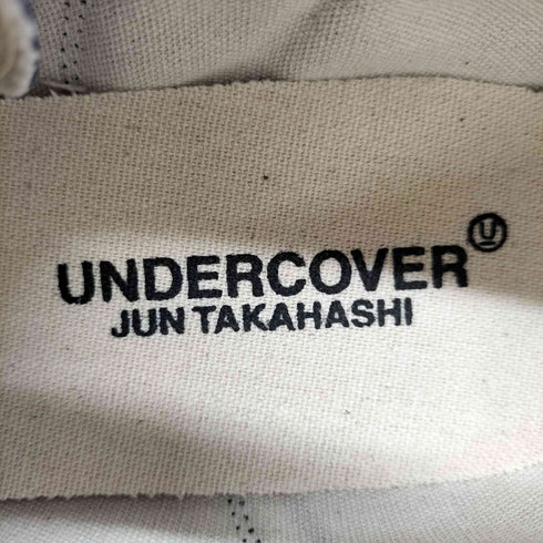 アンダーカバー UNDERCOVER 22AW TOE LOGO CANVAS SNEAKERS メンズ JPN:L