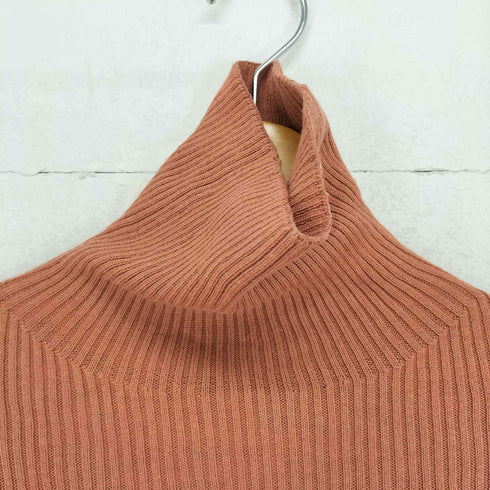 Silk Familly シルクふぁみりぃ タートルネックリブニット レディース