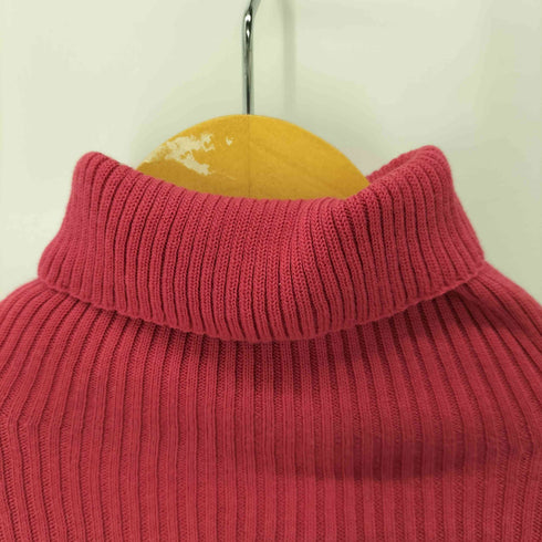 Silk Familly シルクふぁみりぃ タートルネックリブニット レディース