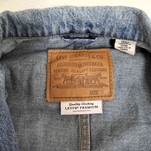 リーバイス Levis PREMIUM デニム ブレザー テーラードジャケット メンズ import:M