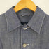 アクアスキュータム AQUASCUTUM リネンブレンド ステッチデザイン シャツジャケット メンズ import:L