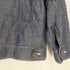 アクアスキュータム AQUASCUTUM リネンブレンド ステッチデザイン シャツジャケット メンズ import:L